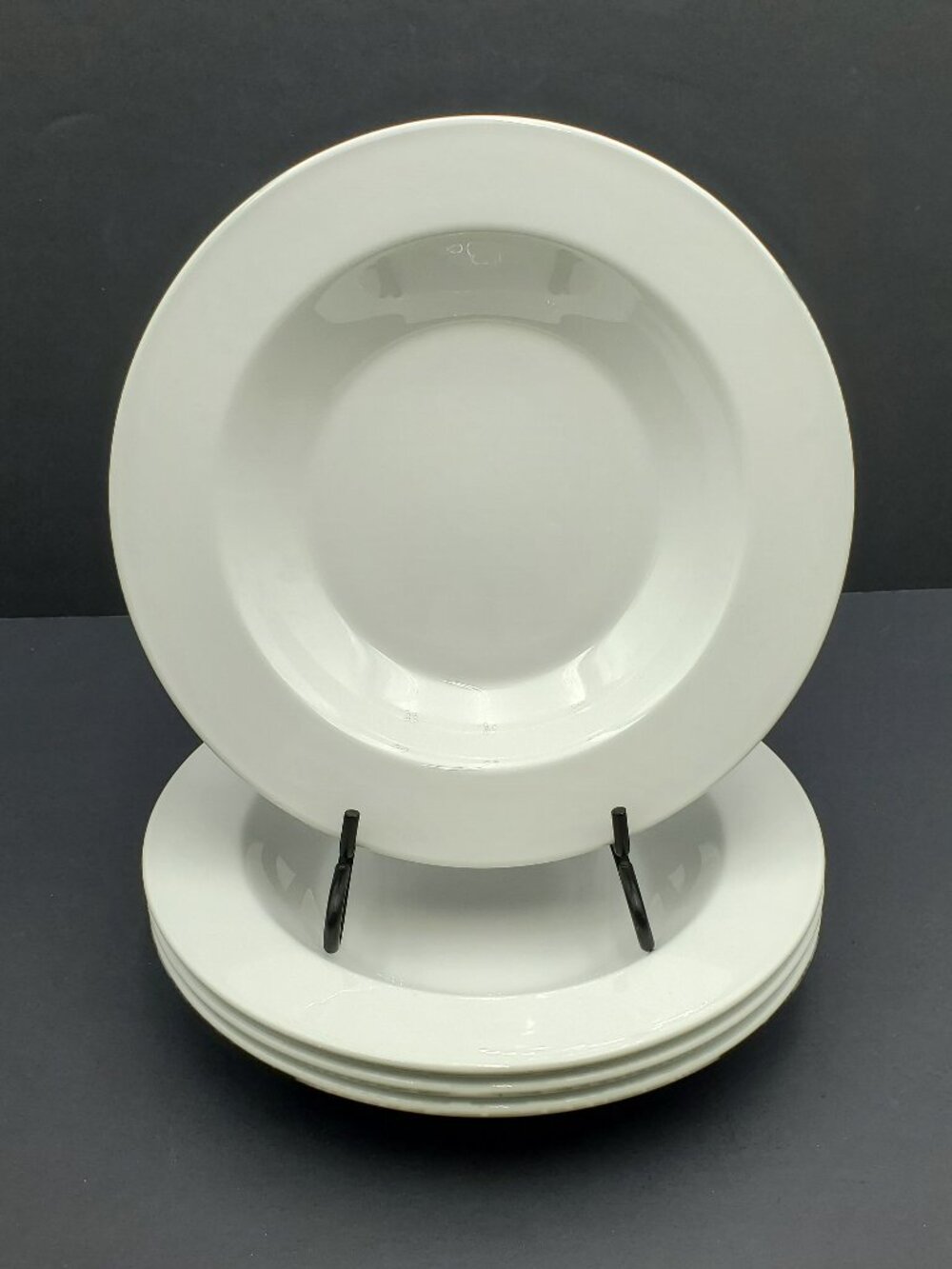 Corning Centura White Coupe Rim Soup Bowls Wide Rim Salad Bowls